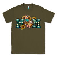 Army Green Western Mom Mother's Day Classic Tee - FaDigitalArtStudio