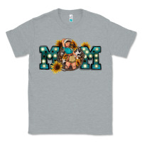 Heather Grey Western Mom Mother's Day Classic Tee - FaDigitalArtStudio
