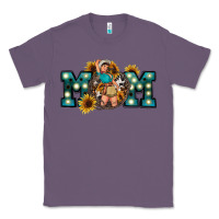 Lavender Western Mom Mother's Day Classic Tee - FaDigitalArtStudio