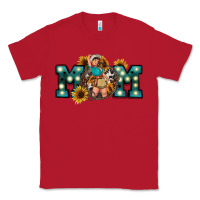 Red Western Mom Mother's Day Classic Tee - FaDigitalArtStudio