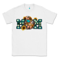 White Western Mom Mother's Day Classic Tee - FaDigitalArtStudio
