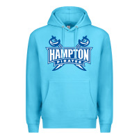 Ocean Blue hampton pirates Premium Hoodie - linhVisuals