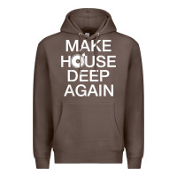 Coffee make house deep again house music turntable t shirt Premium Hoodie - linhVisuals