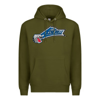 Army Green unc asheville bulldogs Premium Hoodie - linhVisuals