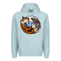 Blue Mist calvin Premium Hoodie - linhVisuals