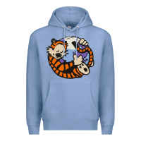 Colony Blue calvin Premium Hoodie - linhVisuals