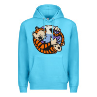 Ocean Blue calvin Premium Hoodie - linhVisuals
