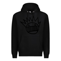 Black suitable-ween-boognish-worn Premium Hoodie - linhVisuals