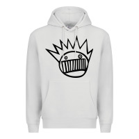 Dove Grey suitable-ween-boognish-worn Premium Hoodie - linhVisuals