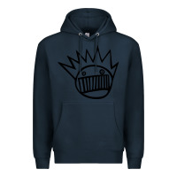 Navy suitable-ween-boognish-worn Premium Hoodie - linhVisuals