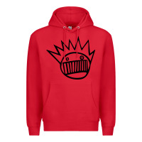 Red suitable-ween-boognish-worn Premium Hoodie - linhVisuals