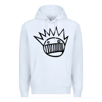 White suitable-ween-boognish-worn Premium Hoodie - linhVisuals