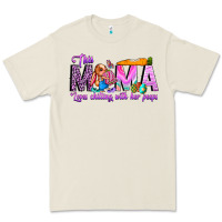 Bone This Mama is chilling with her Premium Tee - CowhideDigitalArt