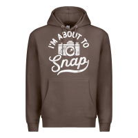 Coffee i'm about to snap photography photographer camera men women t shirt Premium Hoodie - linhVisuals