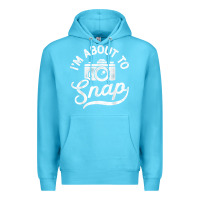 Ocean Blue i'm about to snap photography photographer camera men women t shirt Premium Hoodie - linhVisuals