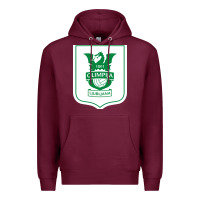 Burgundy eiteun olimpija ljubljana Premium Hoodie - linhVisuals