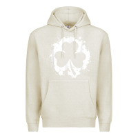 Oatmeal Heather irish pride clover leaf  saint irish pats st. patrick's day t shirt Premium Hoodie - linhVisuals