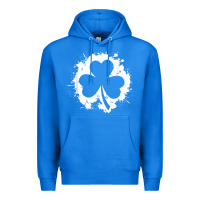 True Royal irish pride clover leaf  saint irish pats st. patrick's day t shirt Premium Hoodie - linhVisuals