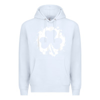 White irish pride clover leaf  saint irish pats st. patrick's day t shirt Premium Hoodie - linhVisuals