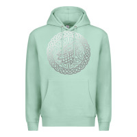 Seafoam ireland celtic knotwork design ornament wolf original celtic pullover Premium Hoodie - linhVisuals