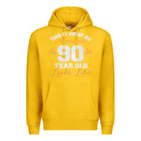 Lemon 90th birthday novelty gift awesome 90 year old t shirt Premium Hoodie - linhVisuals