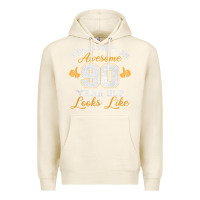 Tofu 90th birthday novelty gift awesome 90 year old t shirt Premium Hoodie - linhVisuals