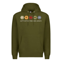 Let's Settle This Like Adults Board Game Night Shirt Premium Hoodie | Teevron
