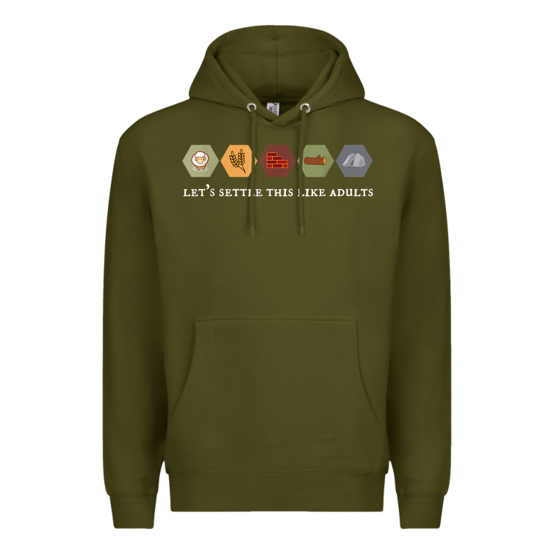 Let's Settle This Like Adults Board Game Night Shirt Premium Hoodie by linhVisuals | Teevron