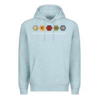 Blue Mist let's settle this like adults board game night shirt Premium Hoodie - linhVisuals
