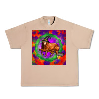 Burro halloween red angus bull Urban Heavy Tee - LillyAllenDesigns