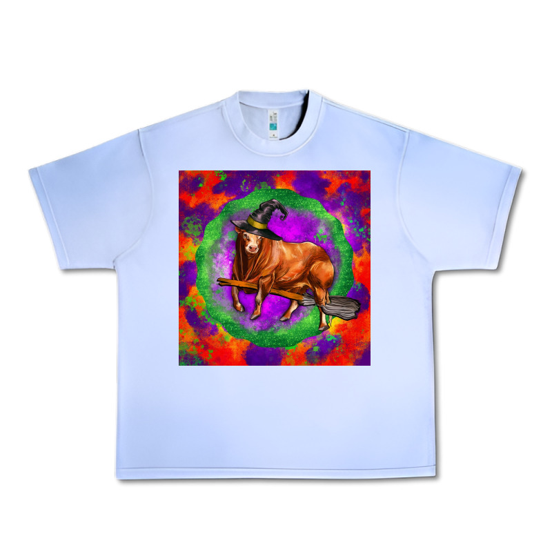 Halloween Red Angus Bull Urban Heavy Tee by LillyAllenDesigns | Teevron