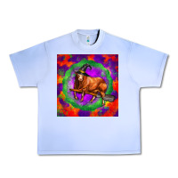 Grape Ice halloween red angus bull Urban Heavy Tee - LillyAllenDesigns