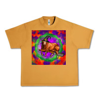 Peanut Butter halloween red angus bull Urban Heavy Tee - LillyAllenDesigns