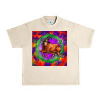 Sandshell halloween red angus bull Urban Heavy Tee - LillyAllenDesigns