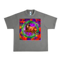 Tornado halloween red angus bull Urban Heavy Tee - LillyAllenDesigns