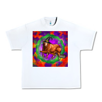 White halloween red angus bull Urban Heavy Tee - LillyAllenDesigns