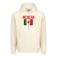Sandshell my husband is mexican nothing scares me funny husband zip hoodie Premium Hoodie - linhVisuals