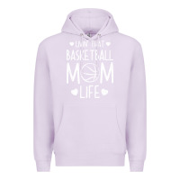 Lilac basketball t  shirt basketball mom life t  shirt Premium Hoodie - linhVisuals