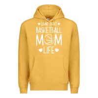 Mustard basketball t  shirt basketball mom life t  shirt Premium Hoodie - linhVisuals