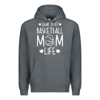 Rock basketball t  shirt basketball mom life t  shirt Premium Hoodie - linhVisuals