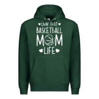 Sports Green basketball t  shirt basketball mom life t  shirt Premium Hoodie - linhVisuals