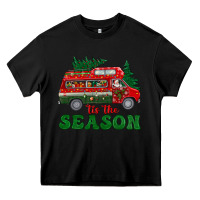 Black christmas 'tis the season Heavy Core Tee - BundleAndBundleShop