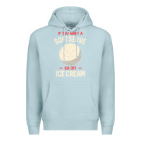 Blue Mist funny volleyball if you want a soft serve volleyball t shirt Premium Hoodie - linhVisuals
