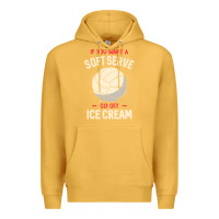 Mustard funny volleyball if you want a soft serve volleyball t shirt Premium Hoodie - linhVisuals