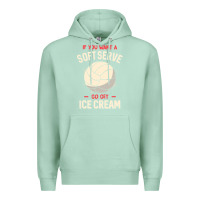 Seafoam funny volleyball if you want a soft serve volleyball t shirt Premium Hoodie - linhVisuals