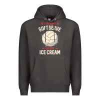 Smoke funny volleyball if you want a soft serve volleyball t shirt Premium Hoodie - linhVisuals