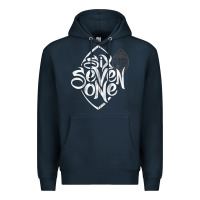 Navy guam hoodie hafa adai chamorro guamanian guahan 671 black zip hoodie Premium Hoodie - linhVisuals
