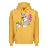 Mustard thumper Premium Hoodie - linhVisuals
