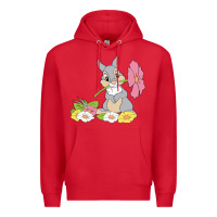 Red thumper Premium Hoodie - linhVisuals