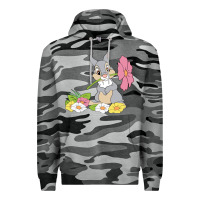 Slate Camo thumper Premium Hoodie - linhVisuals